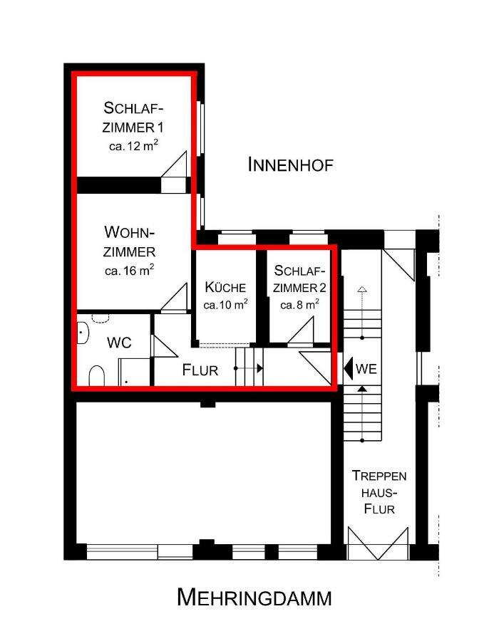 Mehringdamm Apartamento Berlim